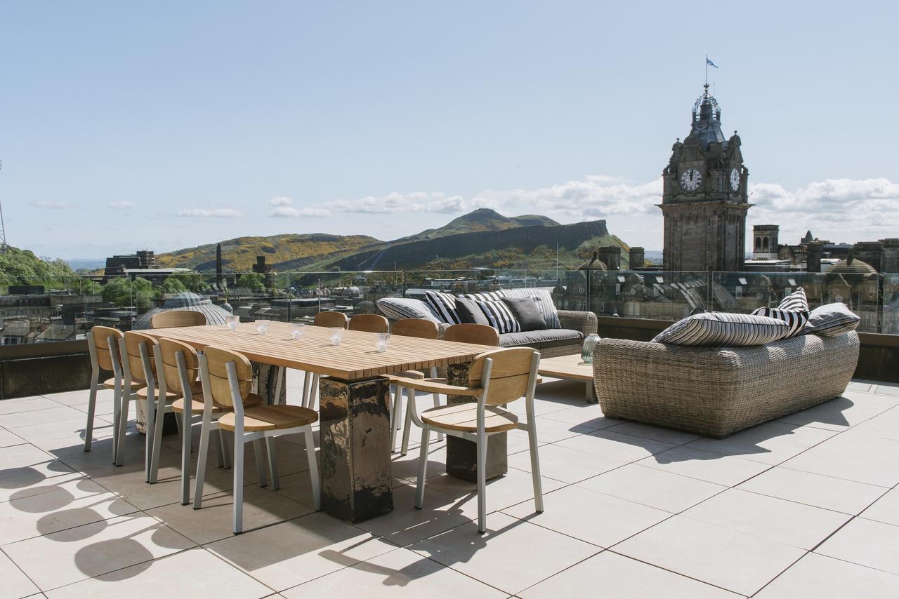 Aparthotel Cheval The Edinburgh Grand Exterior foto The rooftop terrace