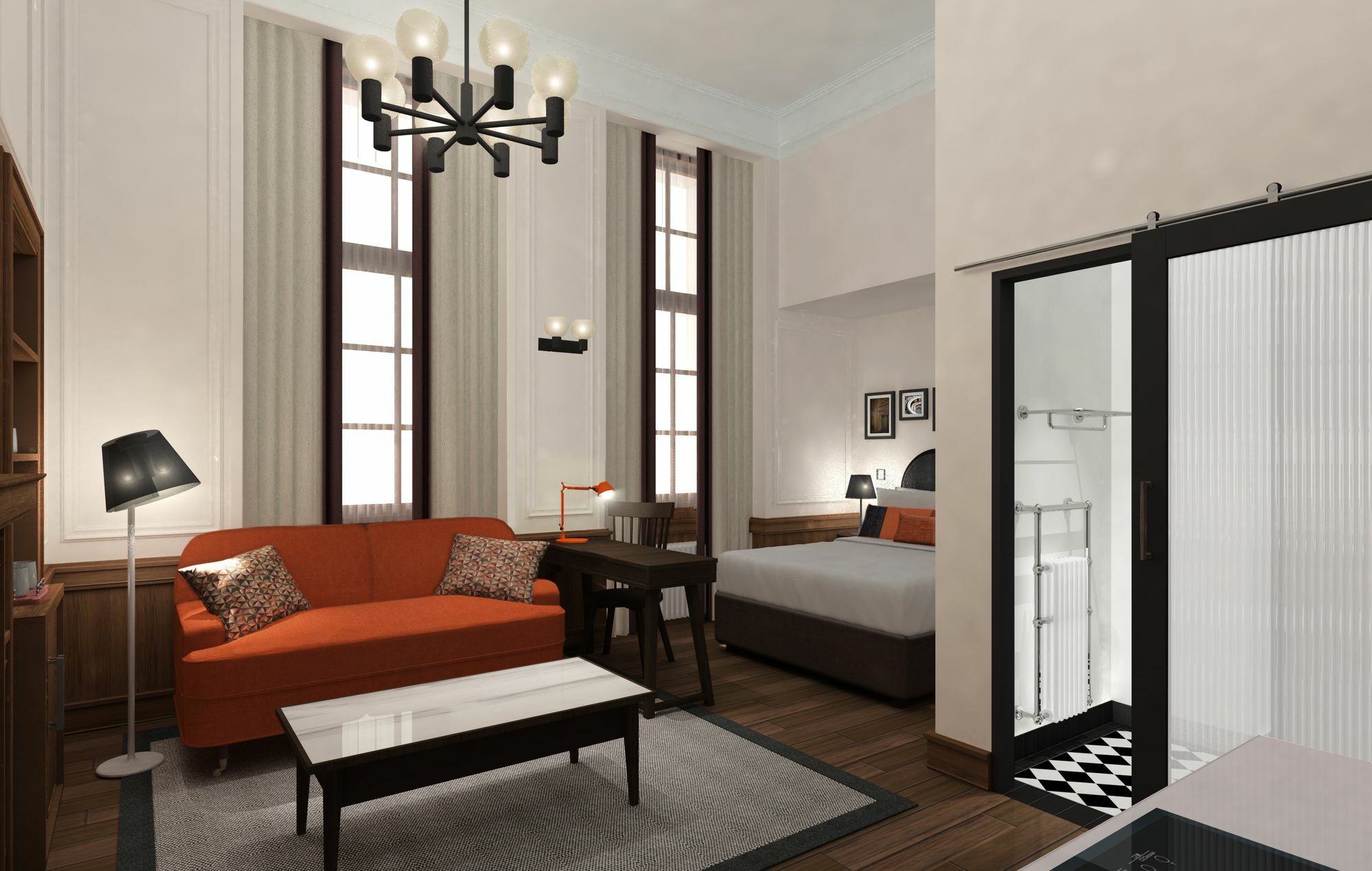 Aparthotel Cheval The Edinburgh Grand Exterior foto A typical room at the hotel